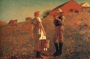 Winslow Homer Gloucester Farm Spain oil painting artist